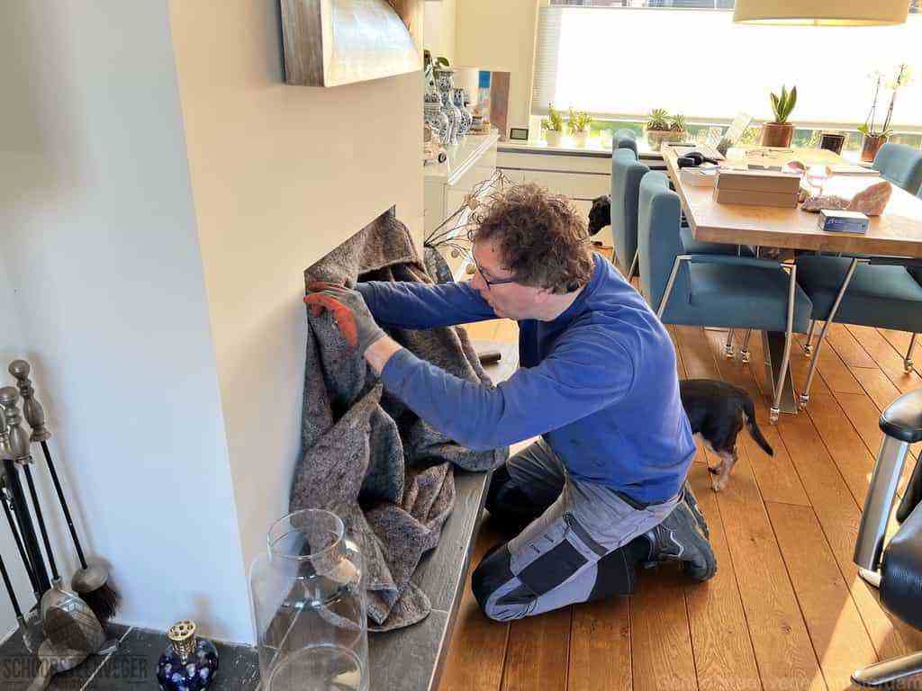 Schouwveger Amsterdam kleed schoorsteenreiniger Schouwveger Amsterdam kleed schoorsteenreiniger